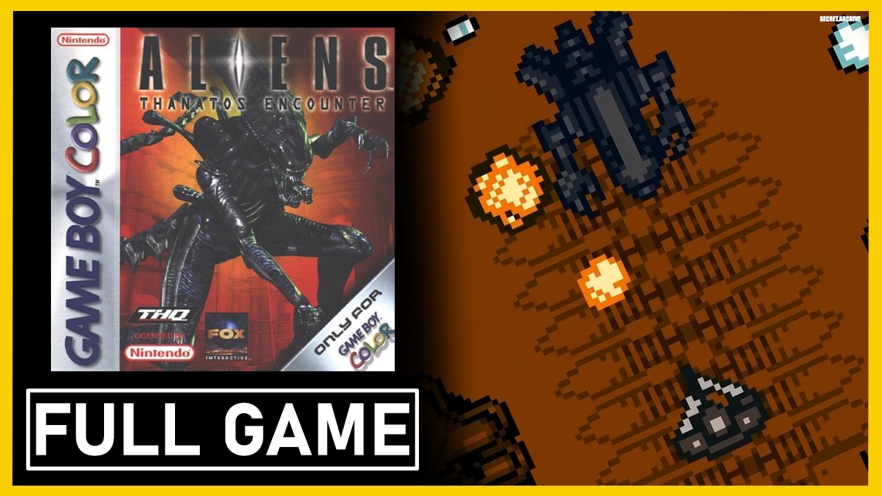 Aliens: Thanatos Encounter (2001) | Game Boy Color | Full Game | No Commentary