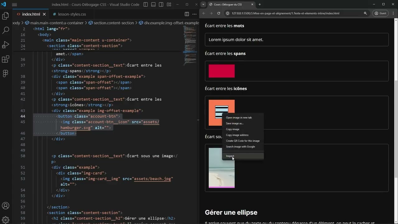 11 Mise en page et alignement