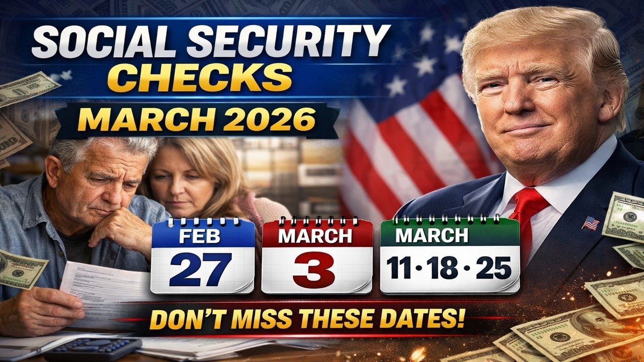 Social Security Checks: Payment Schedule for March 2026 - SSA, SSDI, SSI