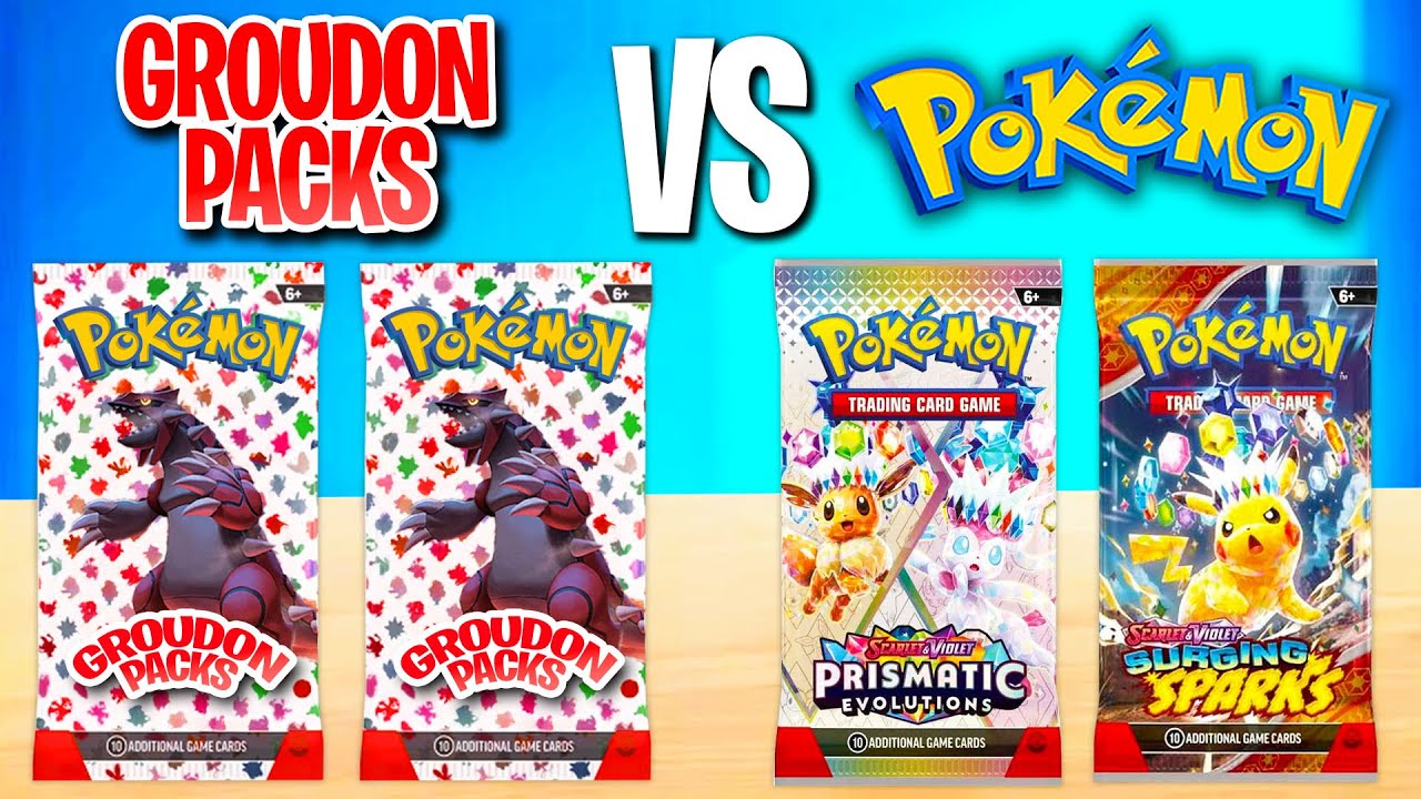 Groudon Mystery Packs VS Pokémon Packs (WHO WINS?)