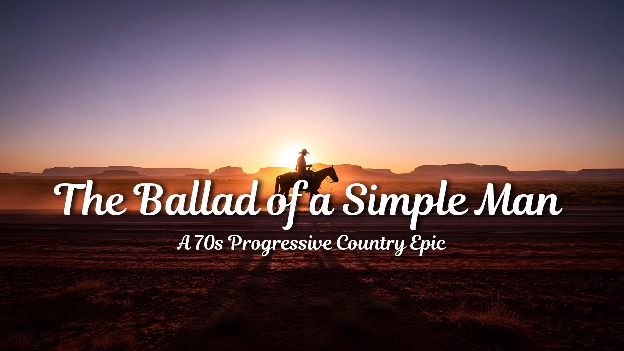 The Ballad of a Simple Man - A 70s Progressive Country Epic | Country Music