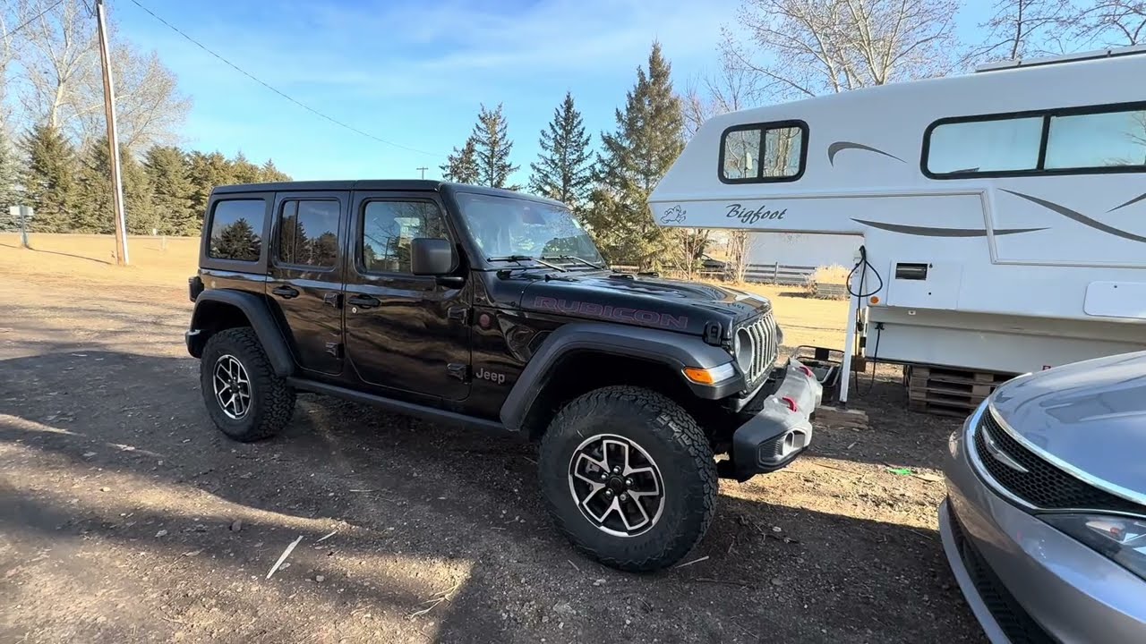 Hanging Chicken Feeders, Truck in Shop Getting New Upgrades, Testing a Jeep Rubicon