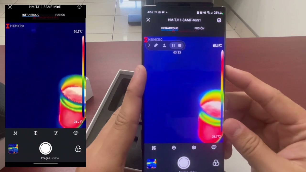Unboxing: Cámara Termográfica para Celulares Android