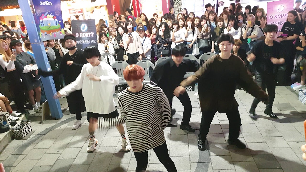 《BlockB_#HER》 20190914 213547 #KingdomS(킹덤즈) 블락비#헐 홍대버스킹 #SnowHorse