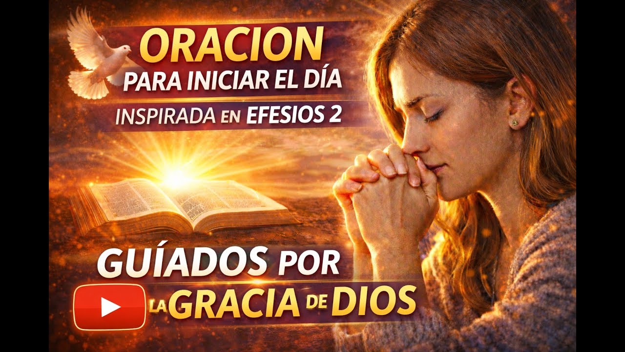 ORACIÓN DE LA MAÑANA | Despierta Bajo la Gracia de Dios (Efesios 2)