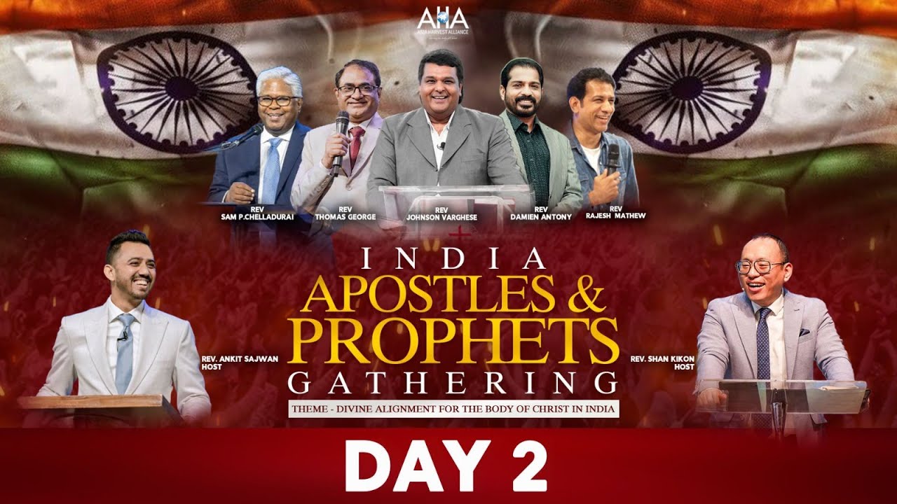 LIVE India Apostles & Prophets Gathering Session 1 [DAY 2] | Shan KIkon