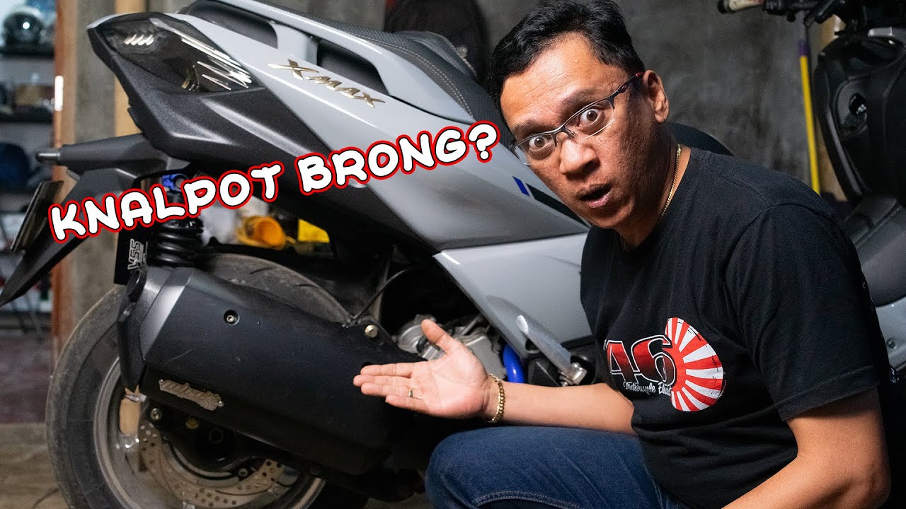 Knalpot Standar Xmax Ini Ternyata FREE FLOW | Review Knalpot PDRC