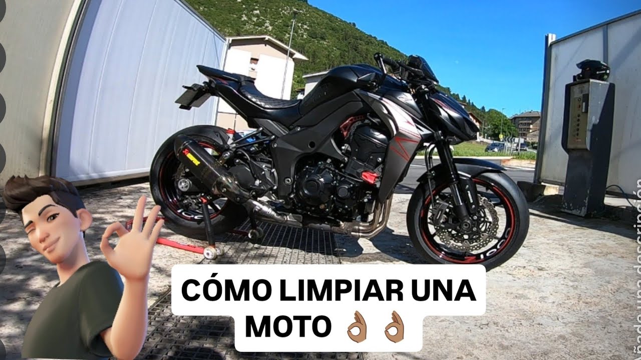 CÓMO LIMPIAR UNA MOTO Y DEJARLA IMPOLUTA 😜😜😜
