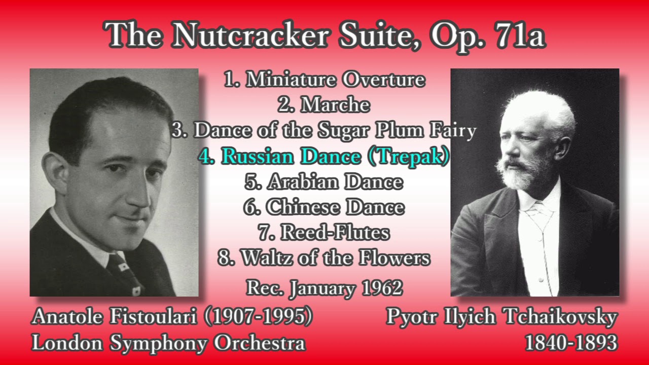 Tchaikovsky: The Nutcracker Suite, Fistoulari & LSO (1962) チャイコフスキー バレエ組曲くるみ割り人形 フィストゥラーリ