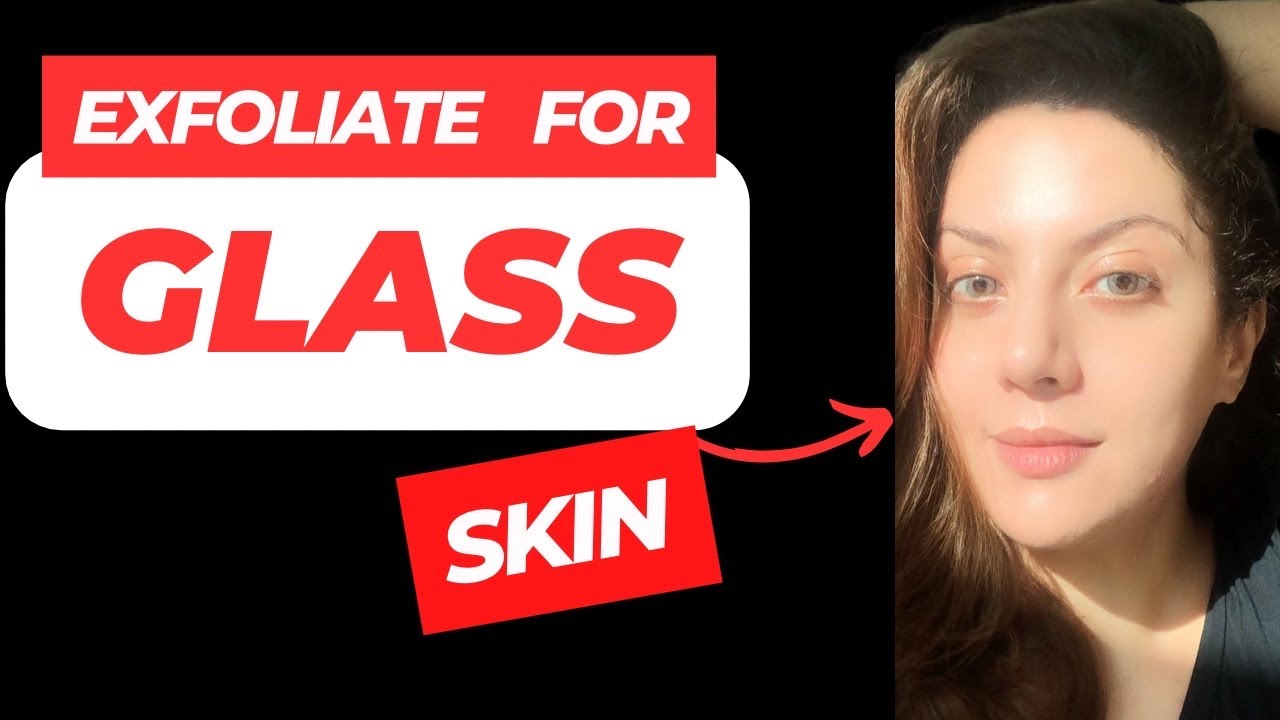 Как отшелушивать кожу для Glass Skin I Как использовать активные компоненты в уходе за кожей AHA ...