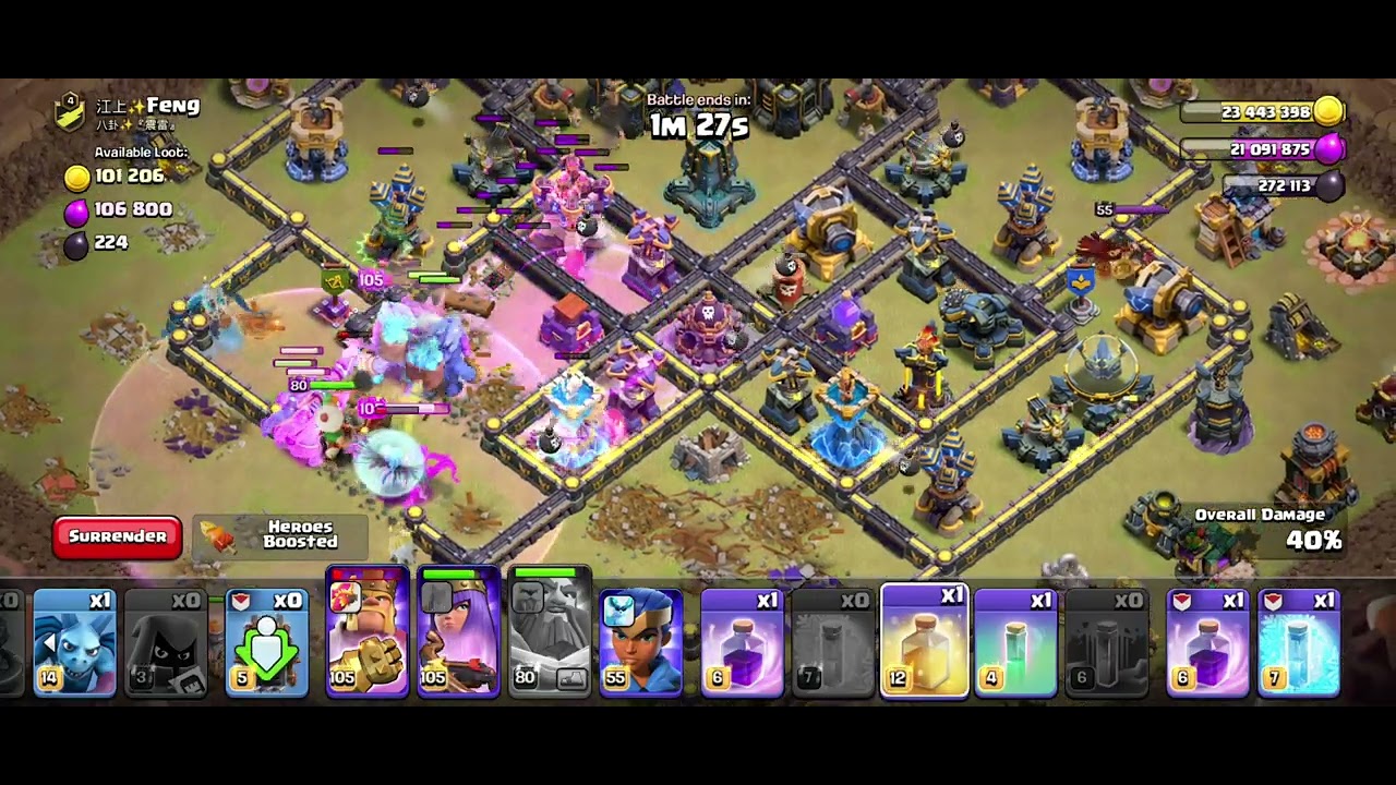 Cwl Day 2 ( Th18 War Attack In WarForXp ) Clash of Clans