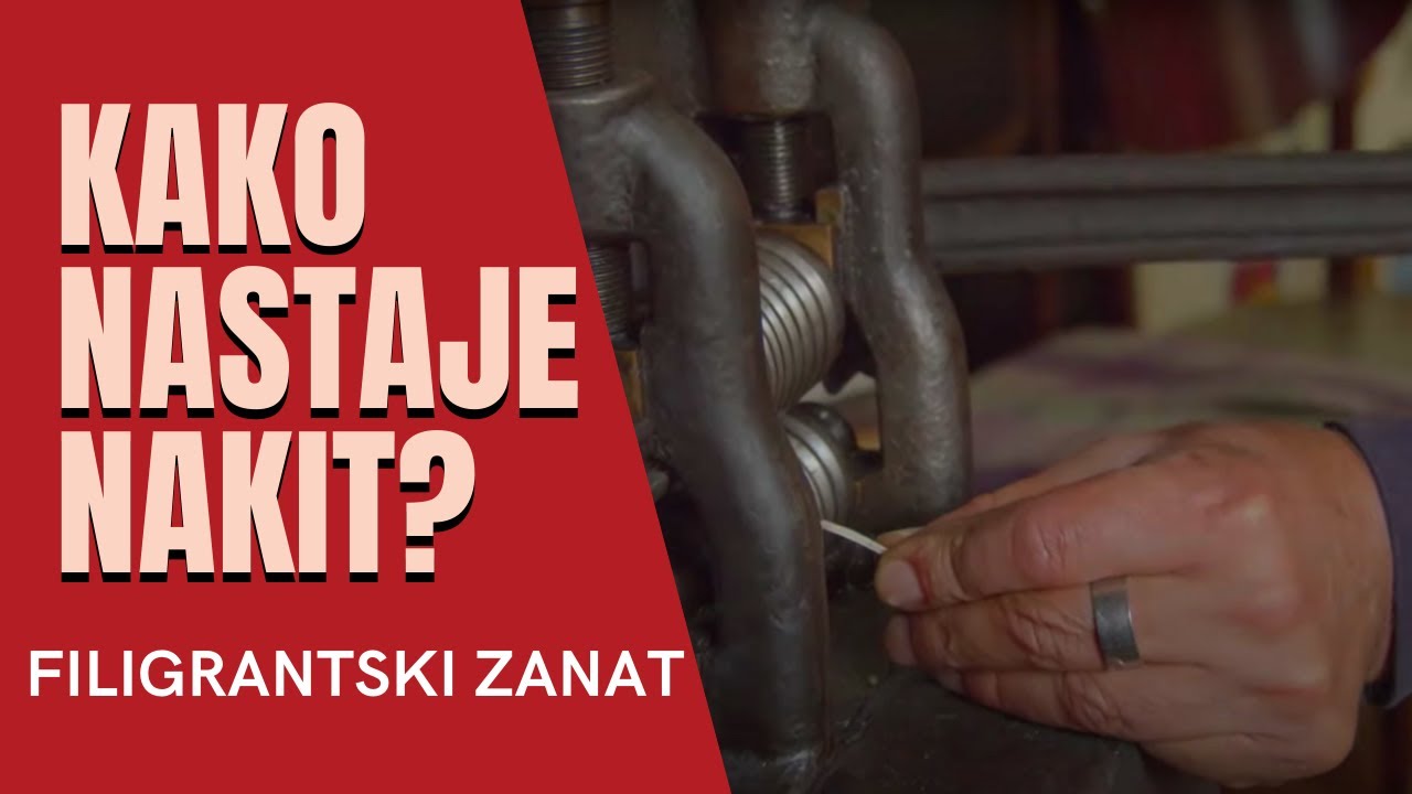 Kako se pravi NAKIT | FILIGRANTSKI zanat PROŠLOSTI i BUDUĆNOSTI | ZLATNE RUKE Ep.07