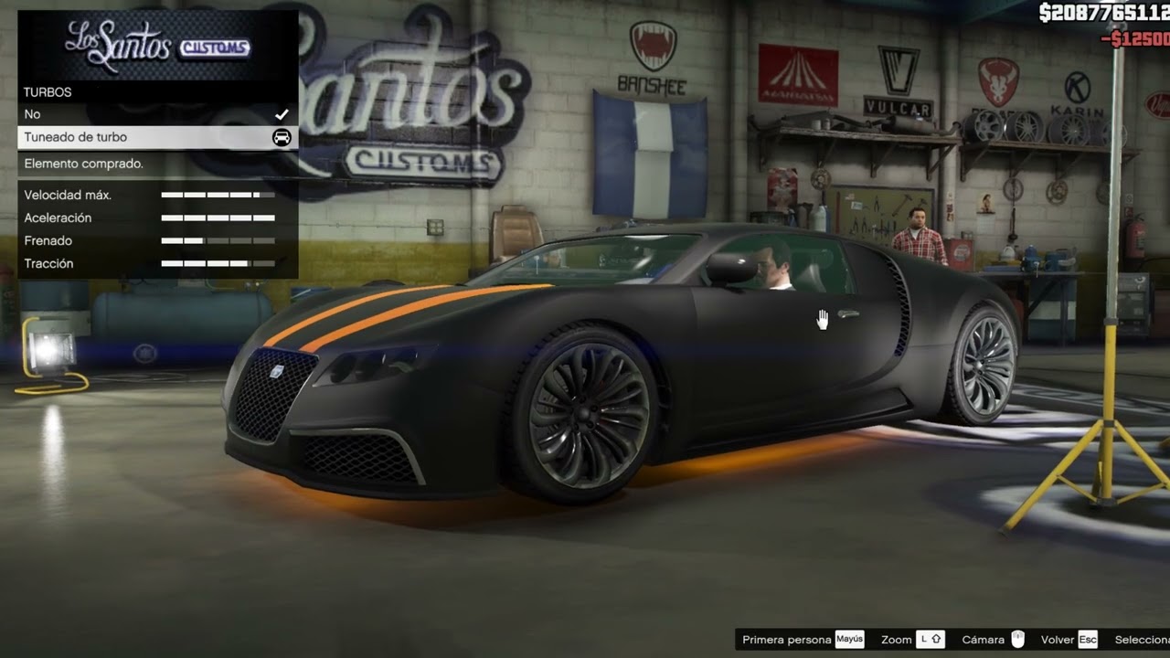 Grand Theft Auto V modificando el TRUFFADE ADDER (gameplay no comentado)