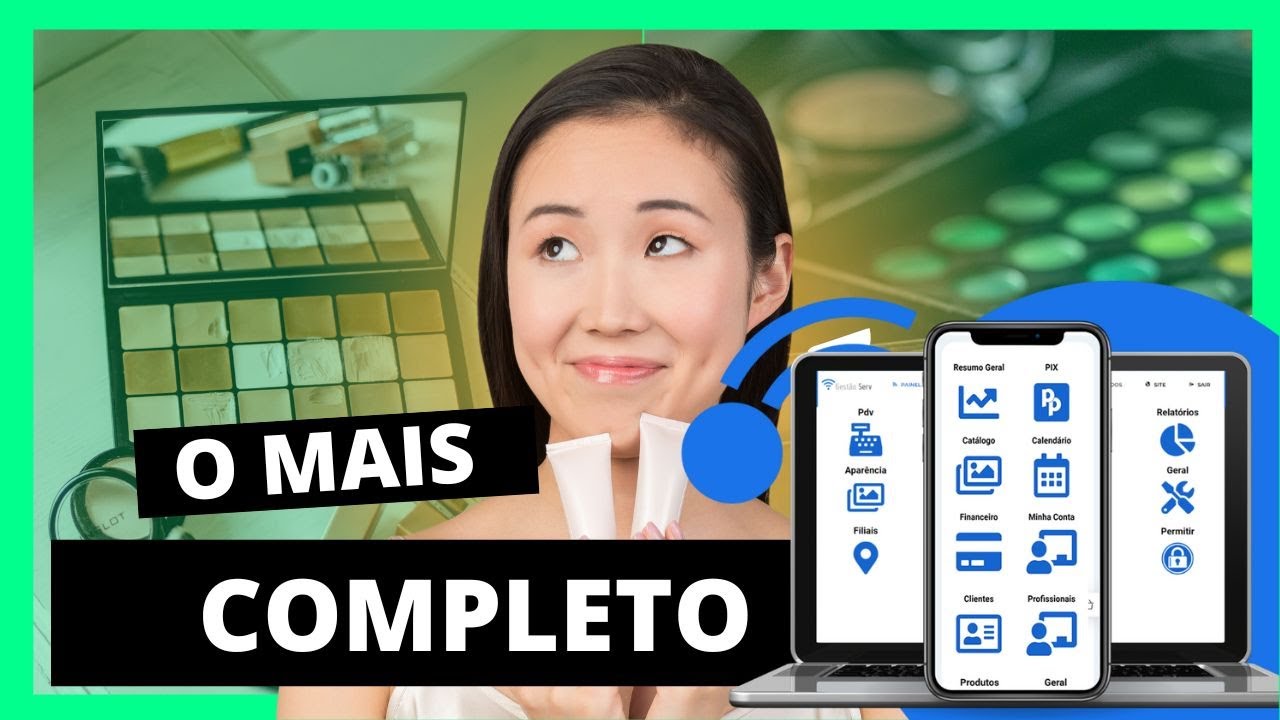 Sistema Para Sal&atilde;o de Beleza Completo #shorts
