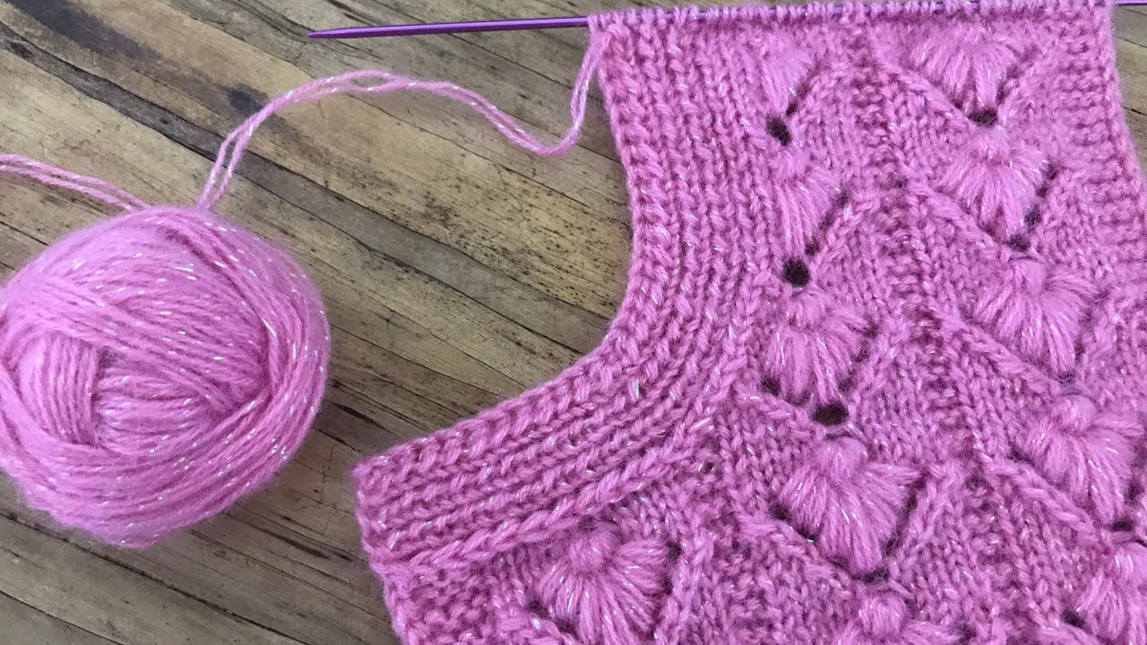 yeleklerde kol kesimi nasıl yapılır ( ön kol )❤️ Knitting Patterns