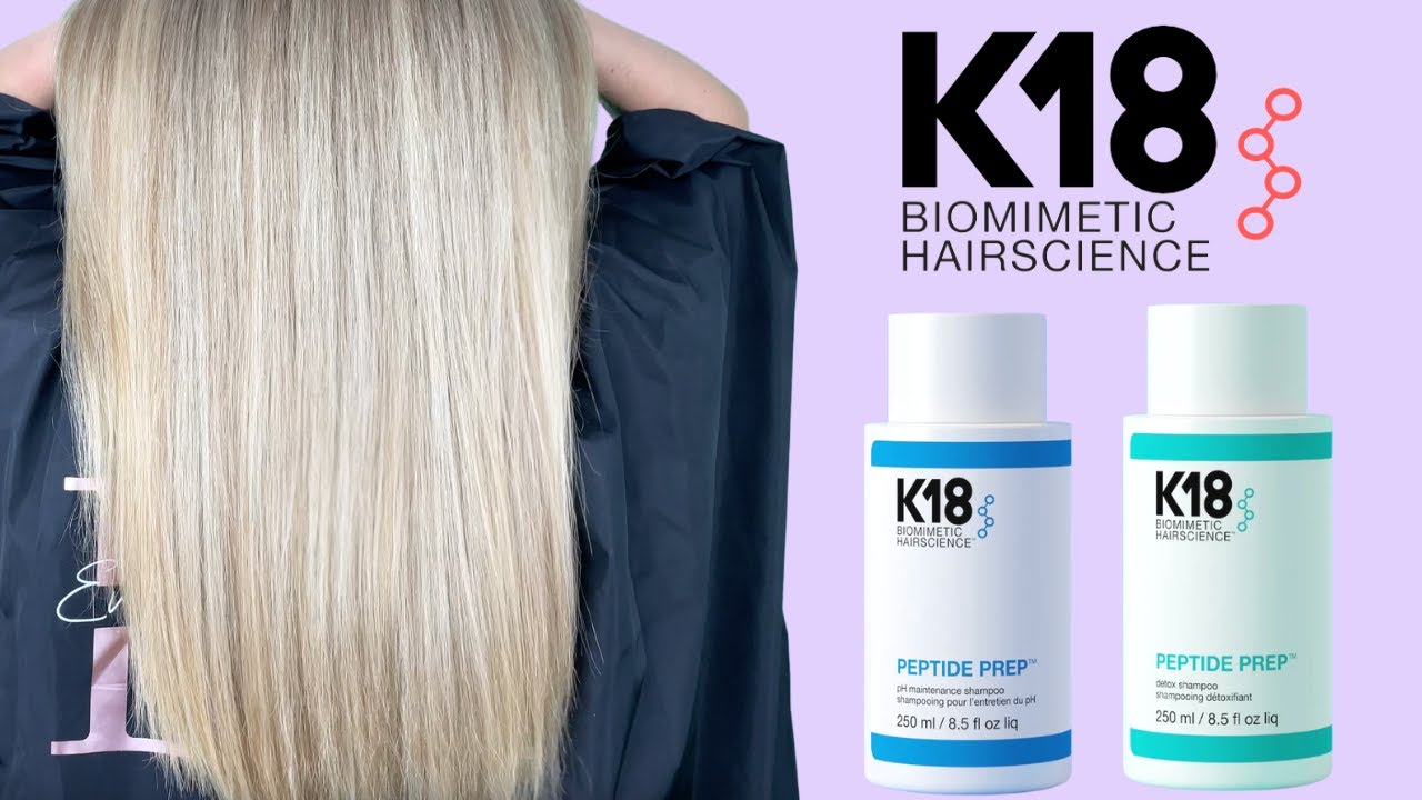 НОВЫЕ шампуни K18 Peptide Prep — ПОЛНЫЙ ОБЗОР