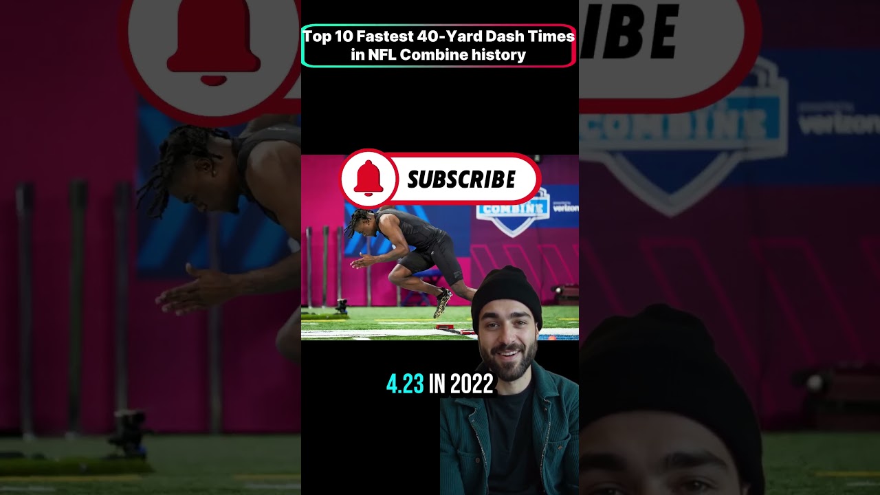 Top 10 Fastest 40 Yard Dash Times in NFL Combine