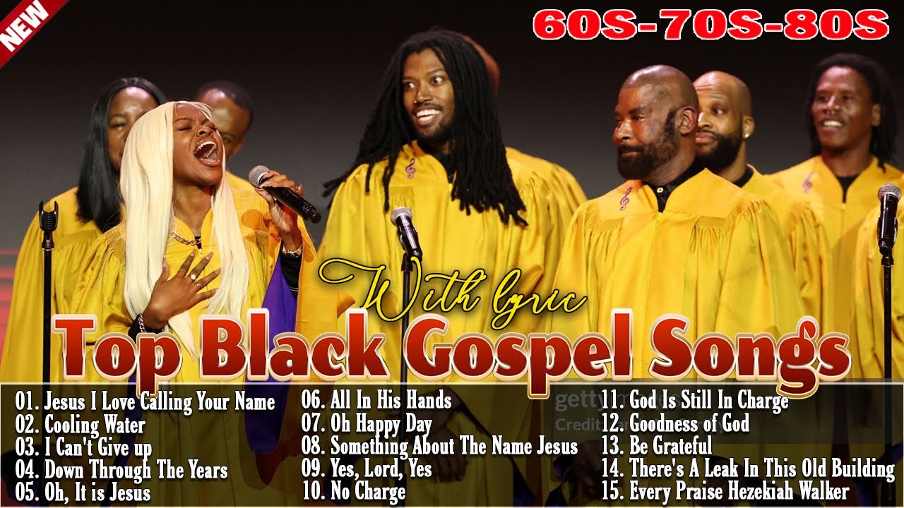 Sunday Old School Gospel Classics 🙏 Top Black Gospel Worship Songs from the 60s, 70s & 80s