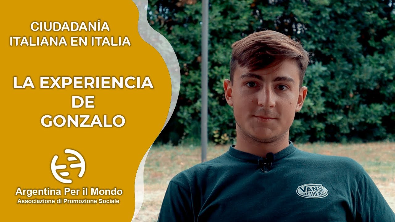 TESTIMONIO de Gonzalo | CIUDADANIA IITALIANA en ITALIA 🇮🇹 | Argentina Per il Mondo