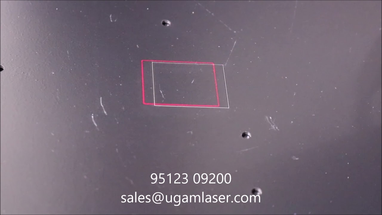 Red Light Setting in Laser Marking Machine