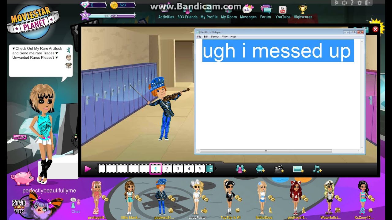 ❤  MSP Glitches/ Tricks/ and Cheats ❤ Part 1 ❤