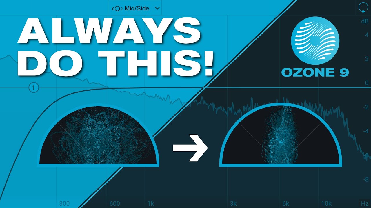 This Ozone 9 MID-SIDE EQ Trick WILL CHANGE How You Mix EDM!