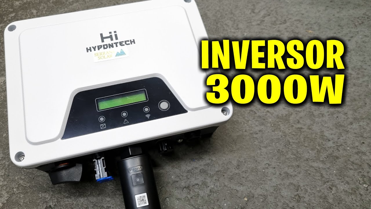 Inversor 3000W HYPONTECH HPK 3000 da Serrana Solar