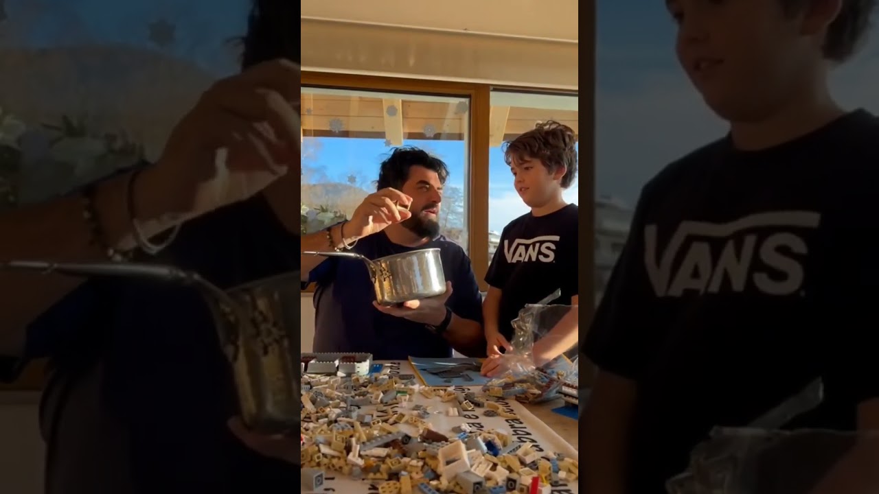 CHEF CANNAVACCIUOLO CUCINA CON I LEGO #shorts