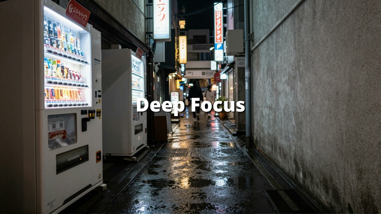 Shibuya After Dark | Ambient Music for Deep Focus & Coding | 53 Min