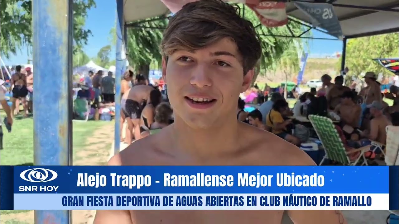 Gran fiesta deportiva de Aguas Abiertas en Club Náutico de Ramallo