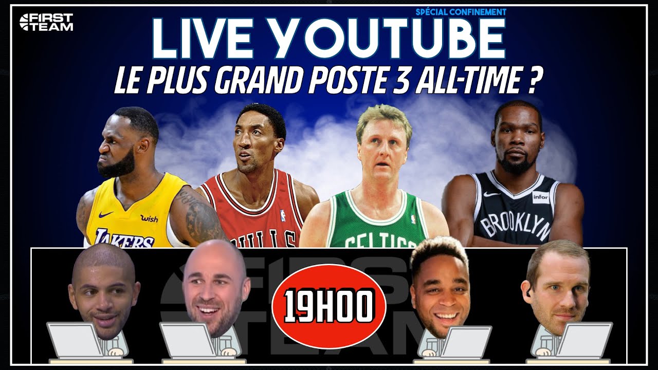 QUI EST LE MEILLEUR POSTE 3 ALL-TIME ? (en confinement avec Nicolas Batum)