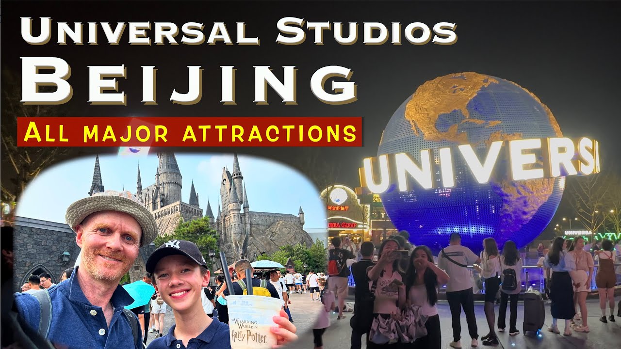 Universal Studios Beijing — все основные достопримечательности