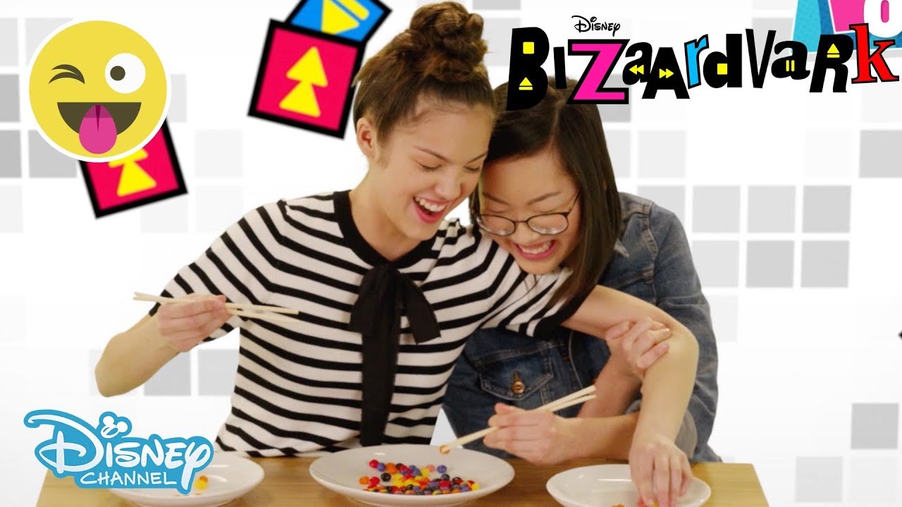 Bizaardvark | The Chopstick Challenge 😂 | Disney Channel UK