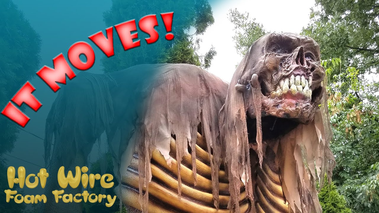 Huge Animatronic Monster! - Xtreme Creators - Hot Wire Foam Factory