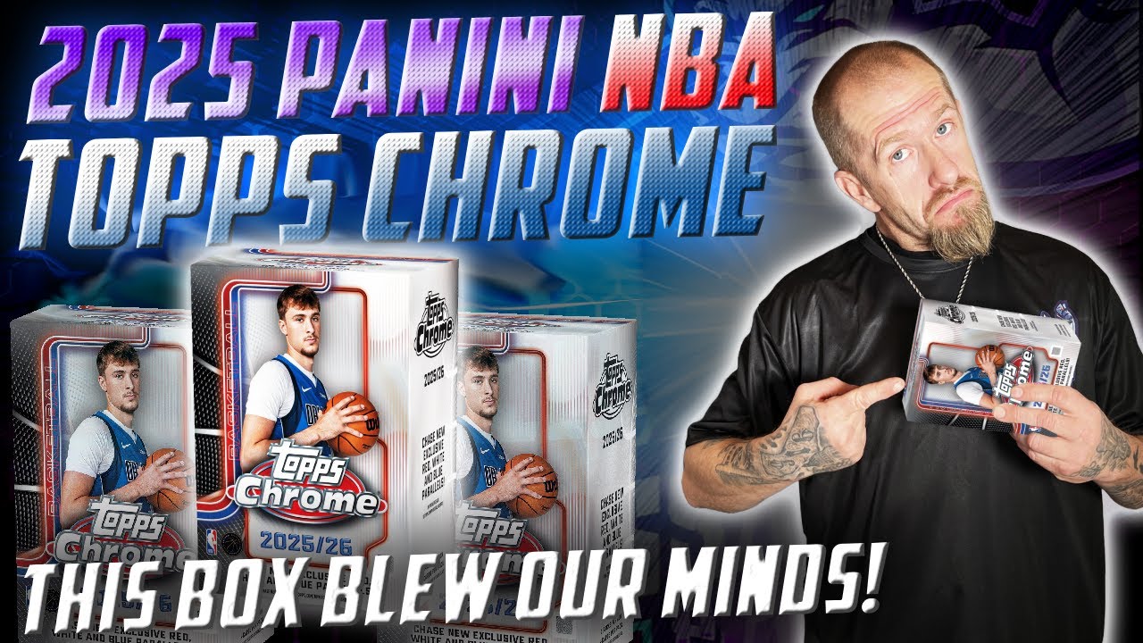 2025-26 Topps Chrome Basketball First Look! | Slept-On Rookies & Shiny Surprises