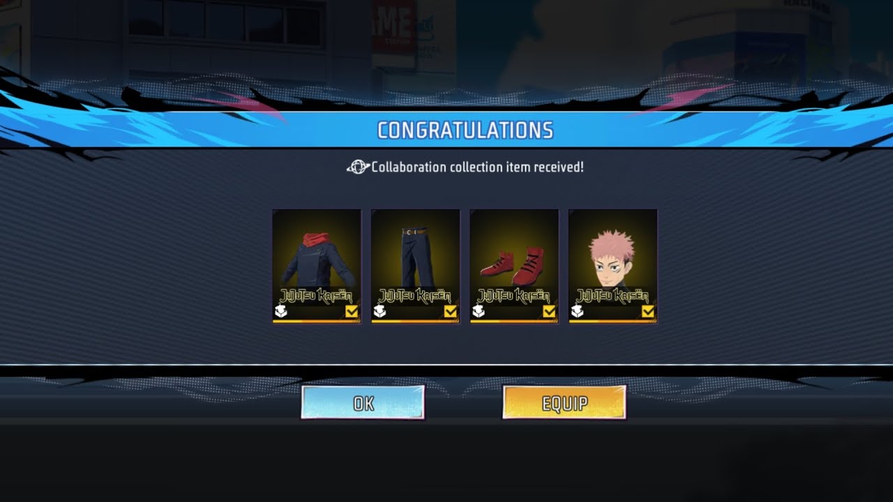 Completing yudi itroe bundle in Free fire x Jujutsu kaisen free bundle #freefire #freefirexjjk#viral