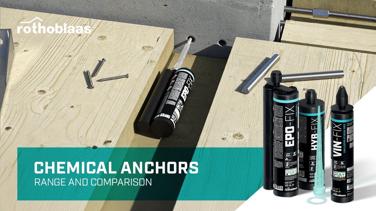 Chemical anchor comparison - Rothoblaas
