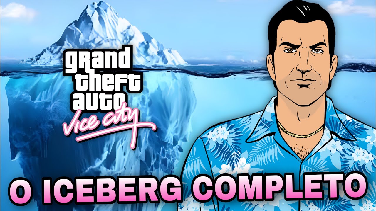 O ICEBERG DO GTA VICE CITY (TODOS OS MISTÉRIOS E TEORIAS)