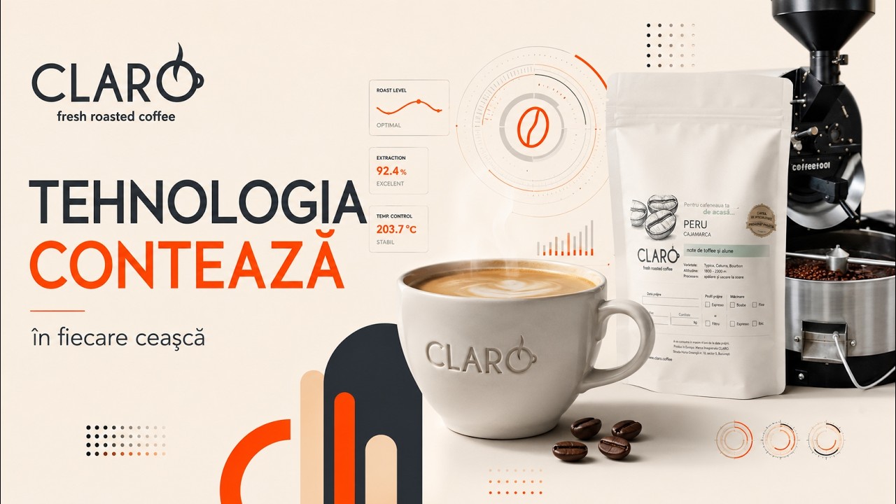 Cum bem CAFELE mai BUNE cu ajutorul TEHNOLOGIEI? - CLARO Cafe
