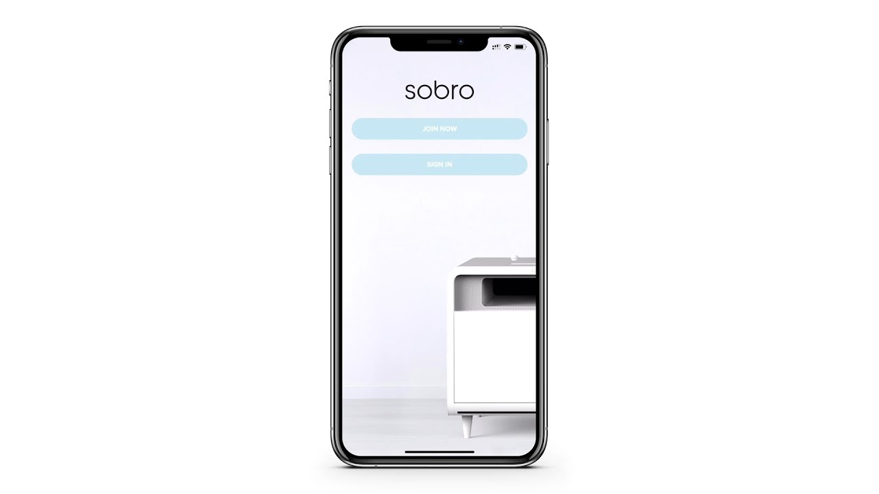 How to set up your Sobro Side Table using the Sobro App
