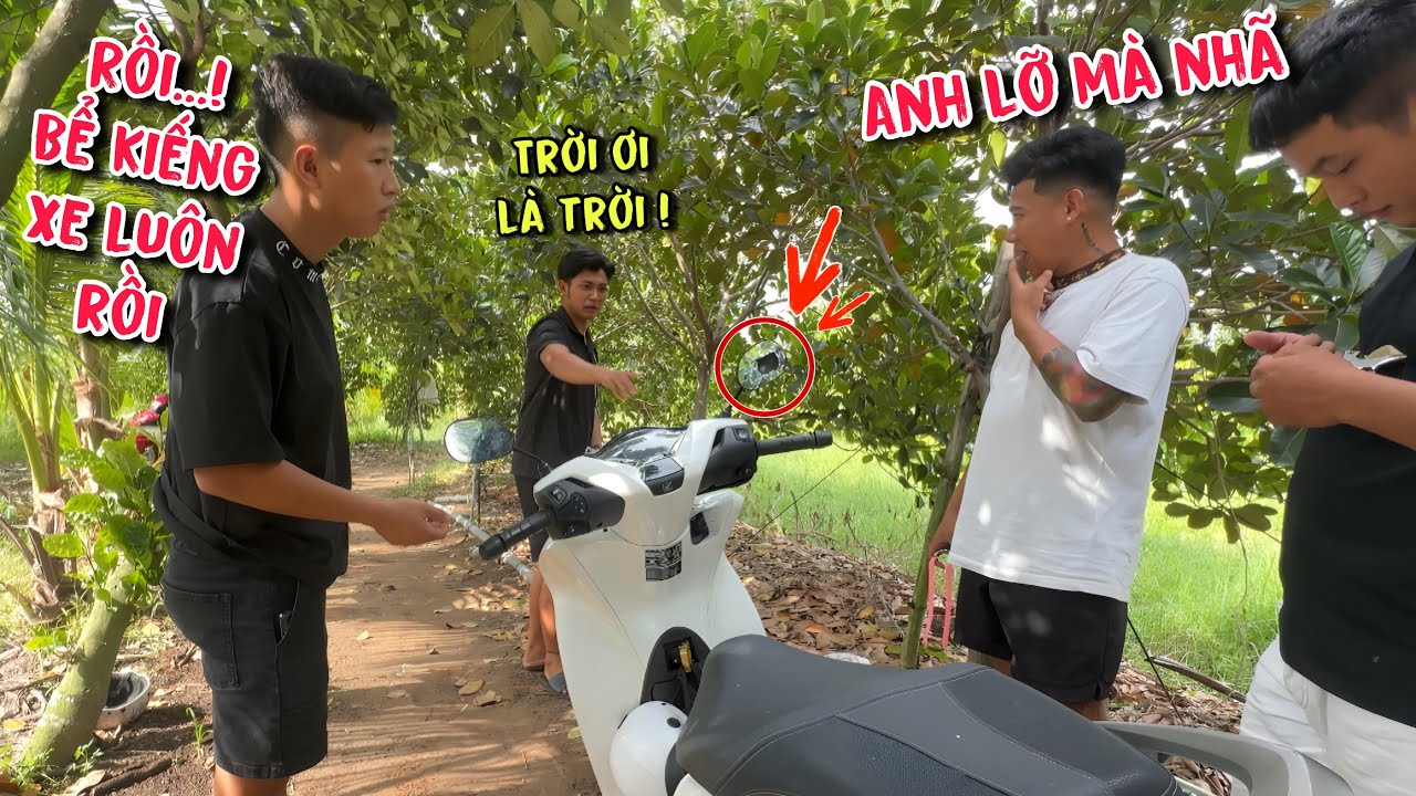 TNB -  Danh Lỡ Tay Bắn Bể Nát Kiếng Xe SH Và Phản Ứng Của Nhã Sẽ Thế Nào
