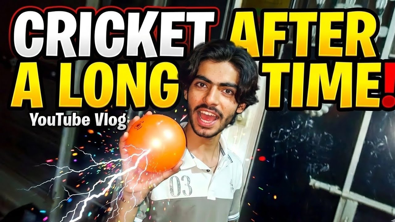 Bhot dino bad aj cricket kheli 😊 and bat tut Gai 😂 watch till end ultimate masti 🤩
