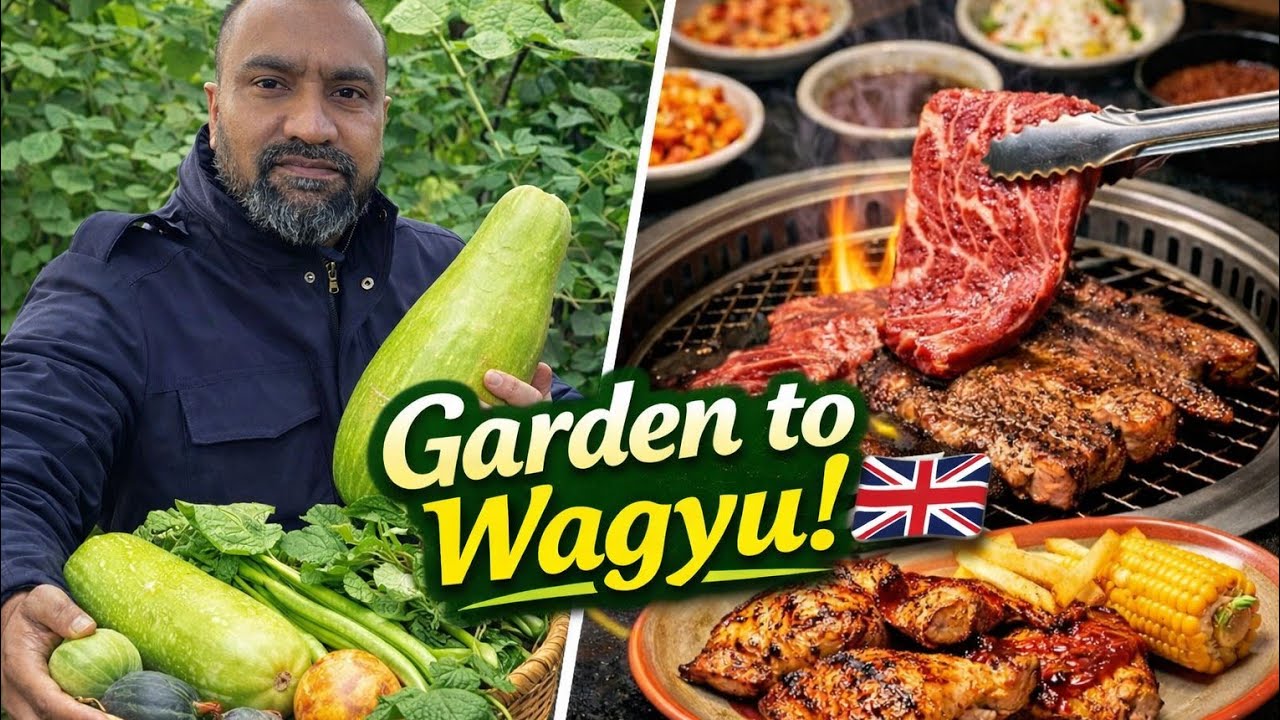 Final Garden Harvest (Kodu / Bangla Lau) | First Halal Nando’s Woolwich & Wagyu at NURI Korean BBQ