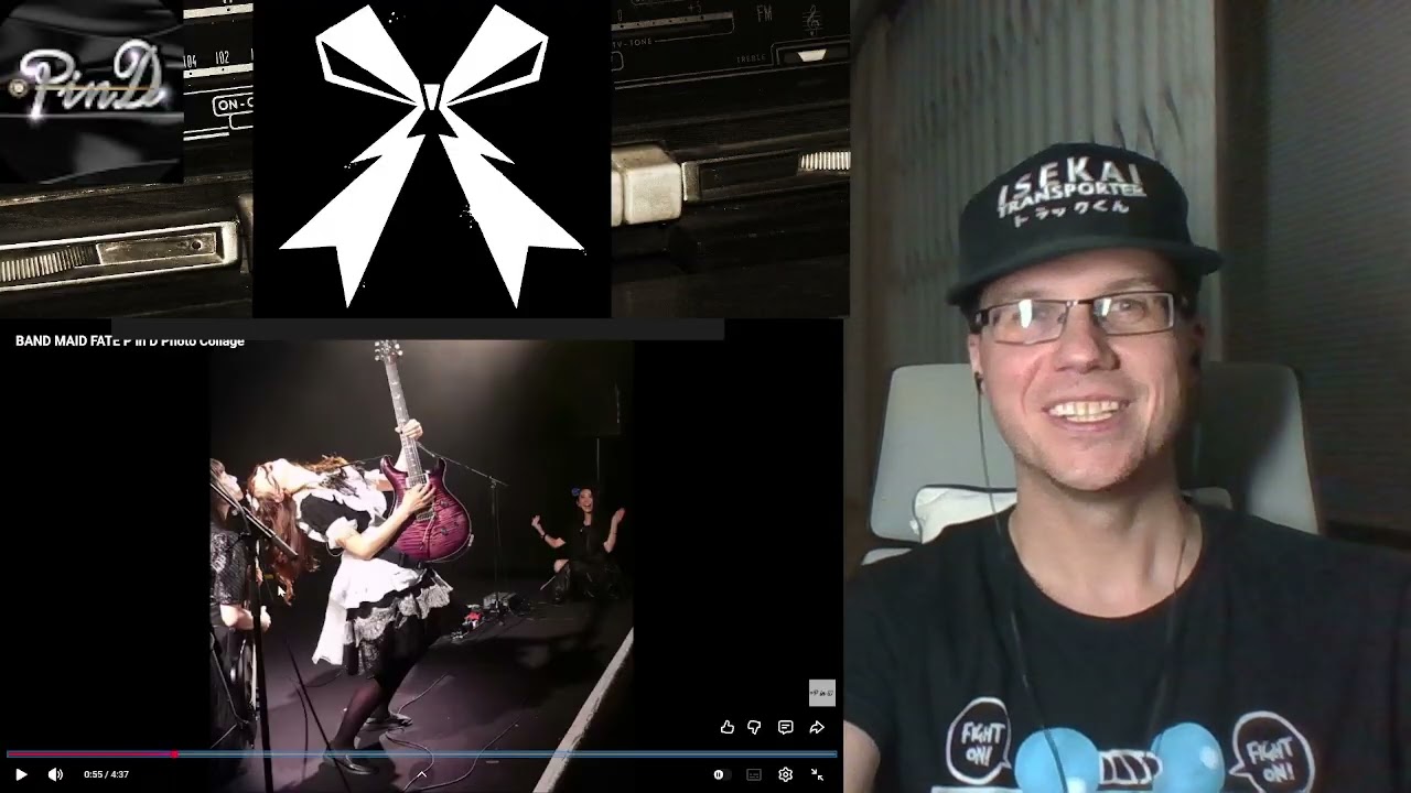 Reaction - BAND-MAID - FATE - P in D Photo Collage