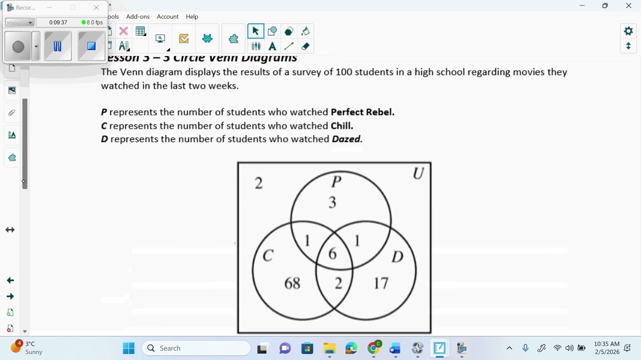 February05 3 circle venn diagrams part 1