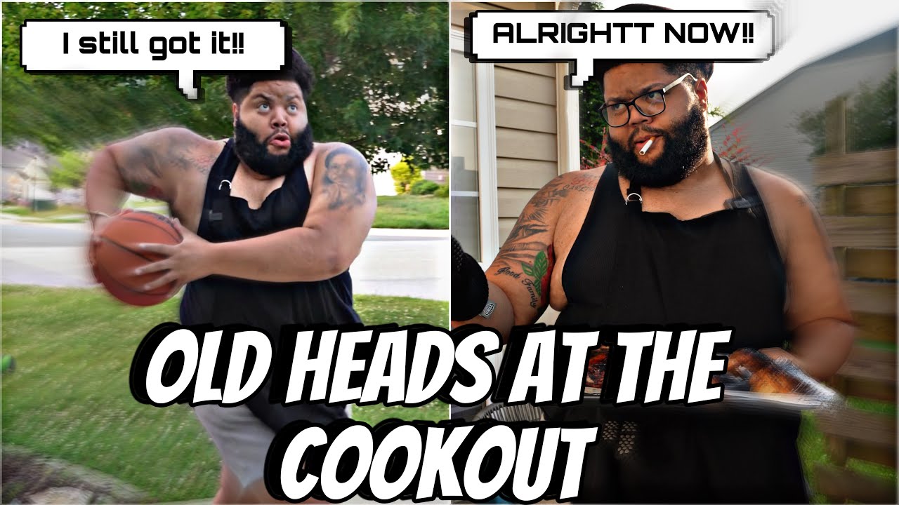 Different Types Of Old Heads At A Cookout