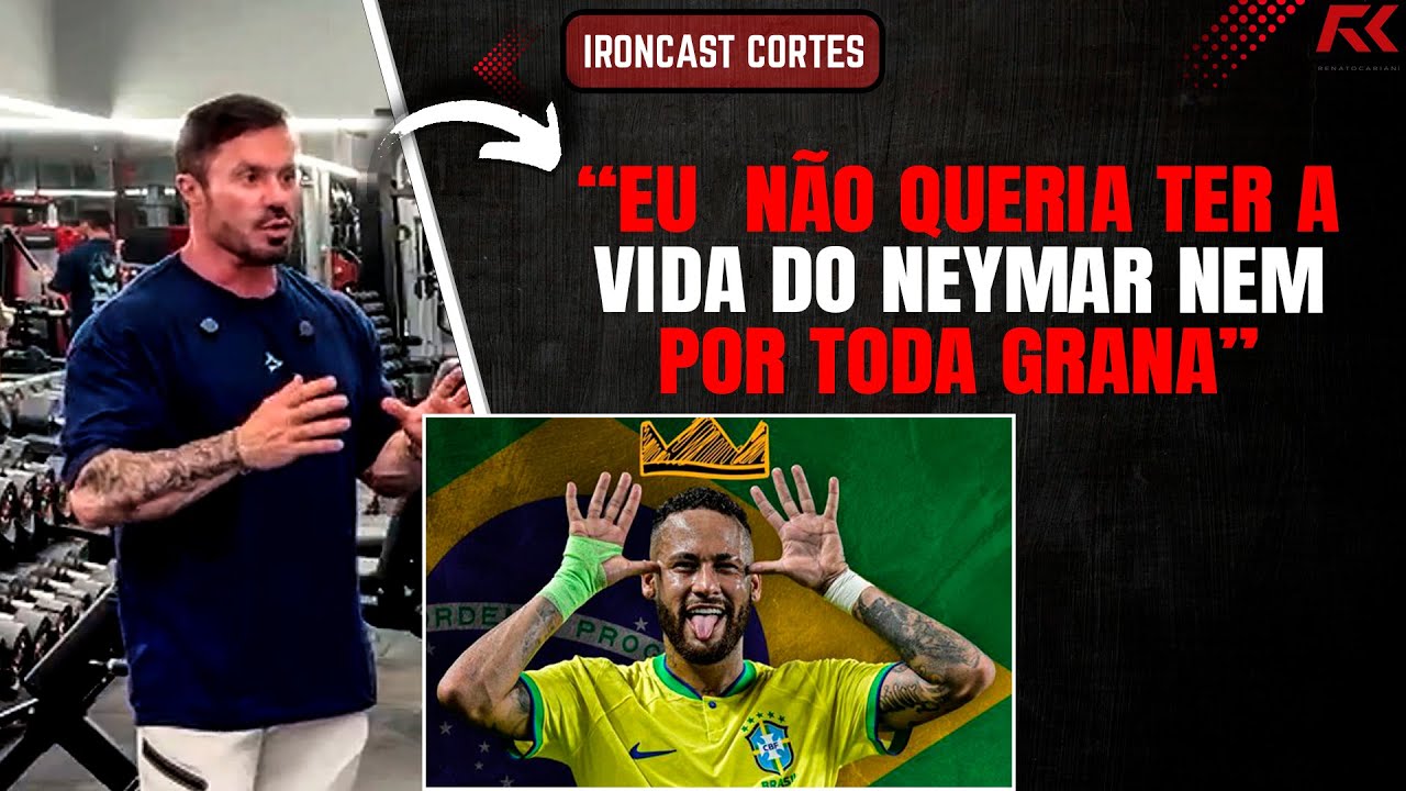 DEPOIS DE CONHECER NEYMAR, CARIANI FEZ UMA REFLEX&Atilde;O PESADA AO VIVO!