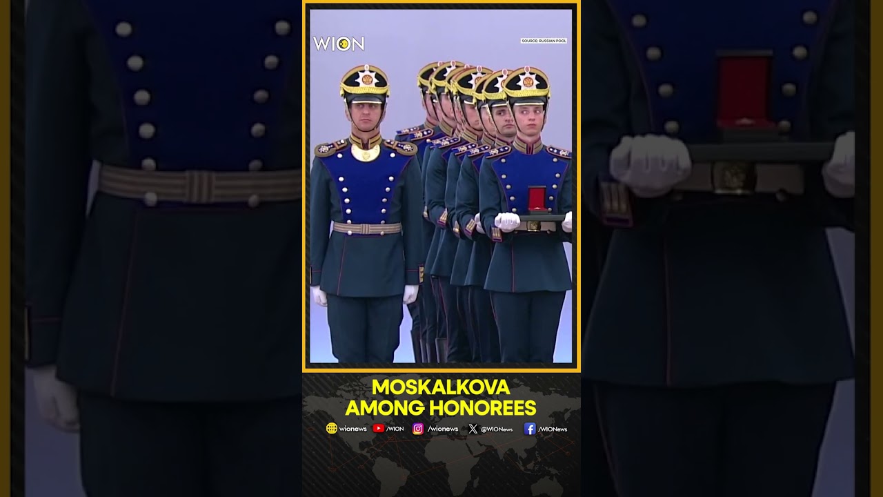 Putin Awards State Prizes on Russia Day | WION Shorts