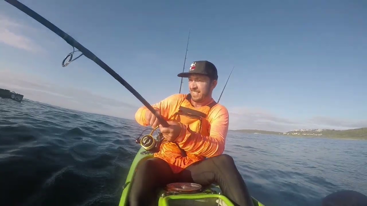 Catching Queen Mackerel on KZN North Coast.