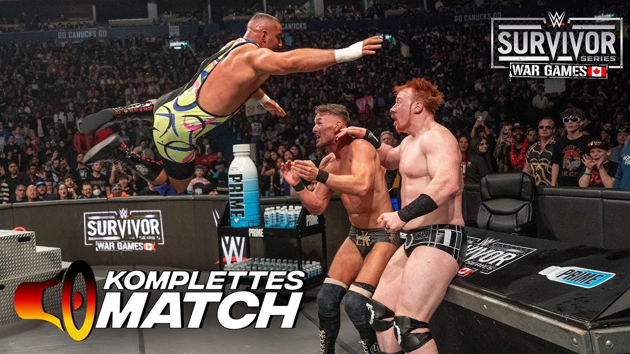 KOMPLETTES MATCH: Bron Breakker vs. Sheamus vs. Ludwig Kaiser: Survivor Series 2024